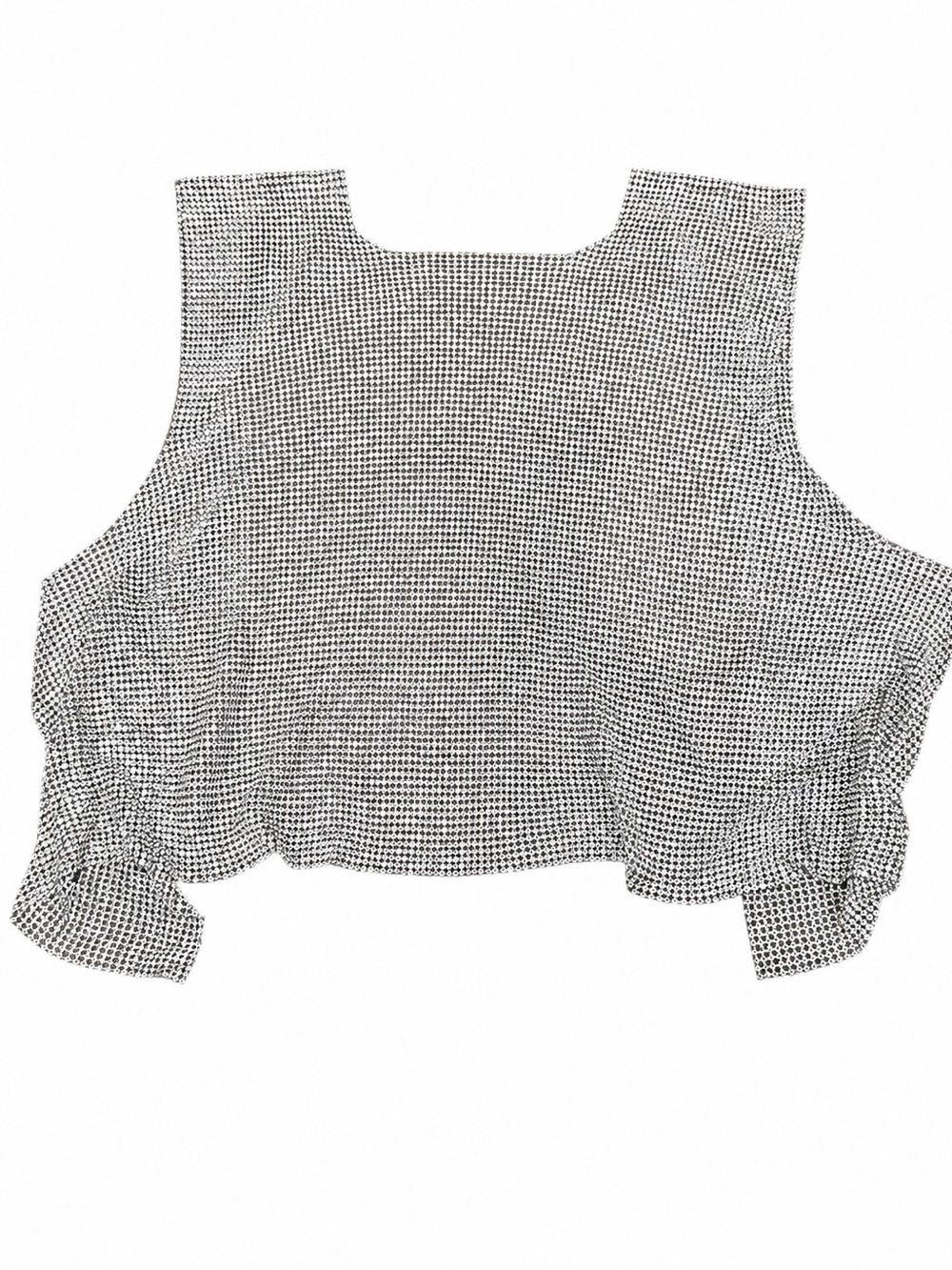 Rhinestone Crop Top